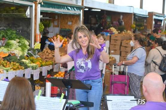 Concierto de la Banda Municipal de Telde por el 8M/FJS Fotografía.